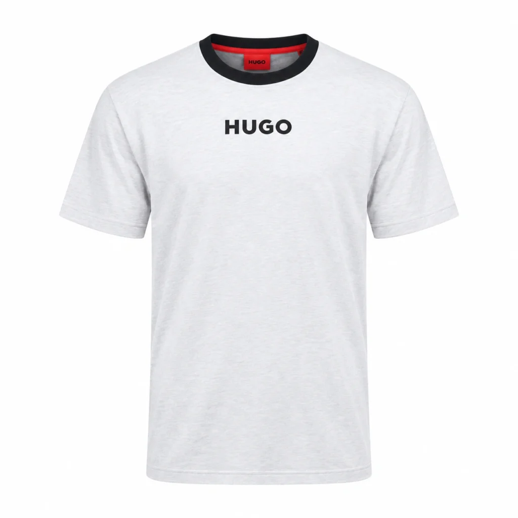 HUGO TSHIRT — LIGHT GREY — Front