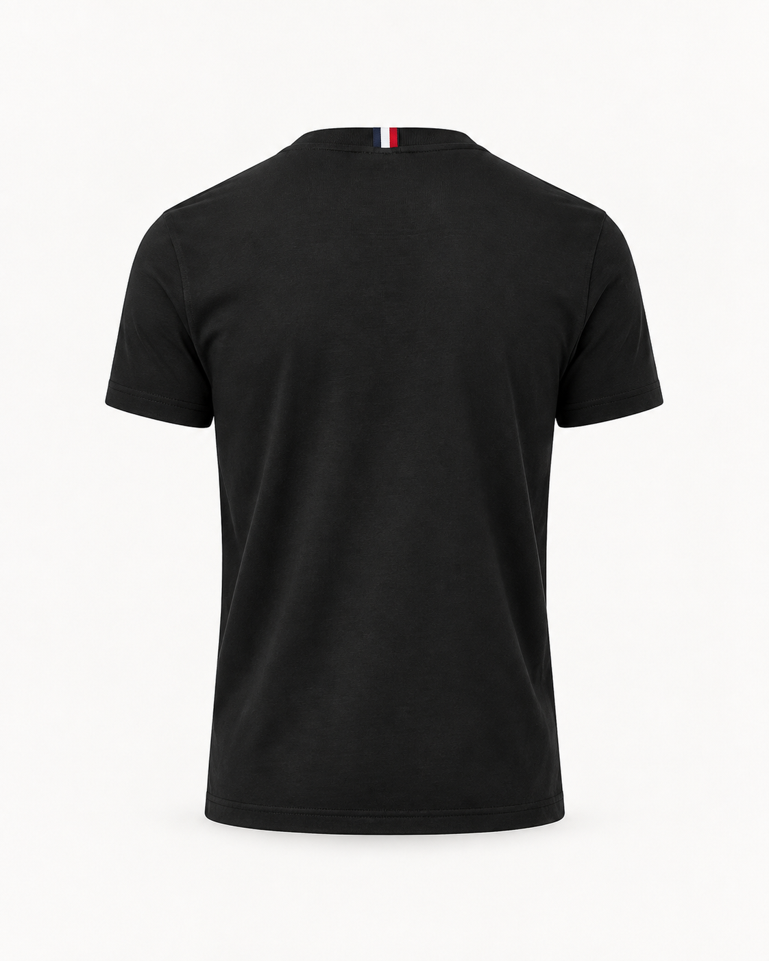 Tommy Hilfiger T-Shirt Essential nera, vista posteriore