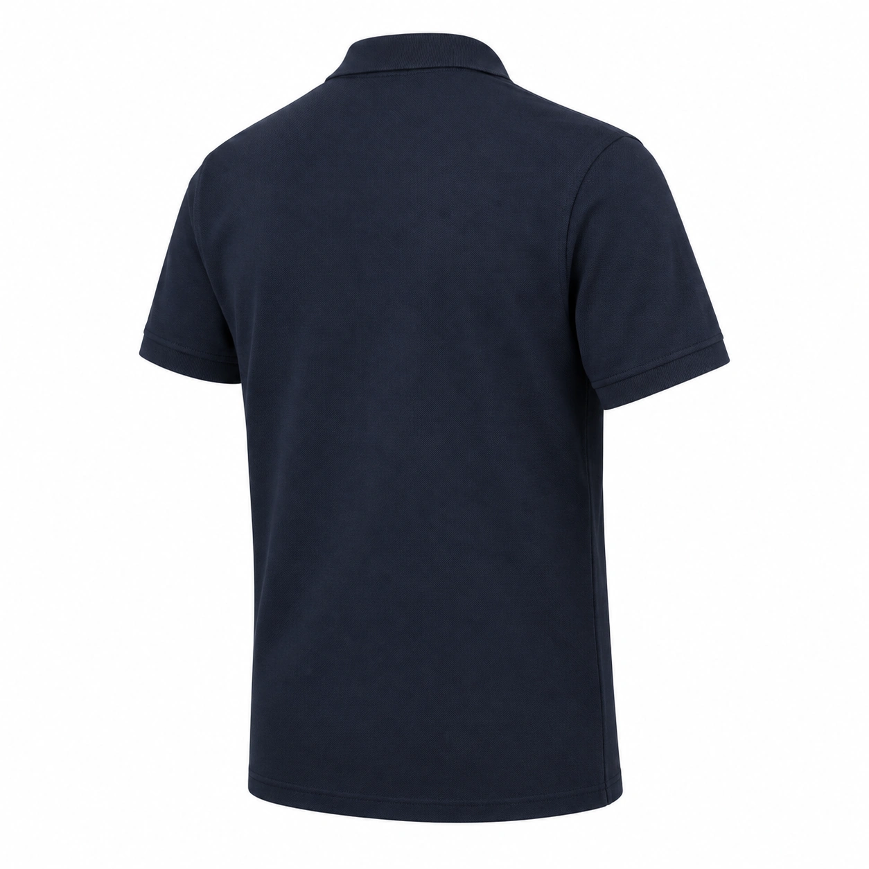 TOMMY HILFIGER POLO — BLUE — Back angle