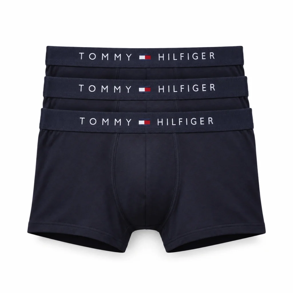 TOMMY HILFIGER SET BOXER 3PZ — BLUE — Front