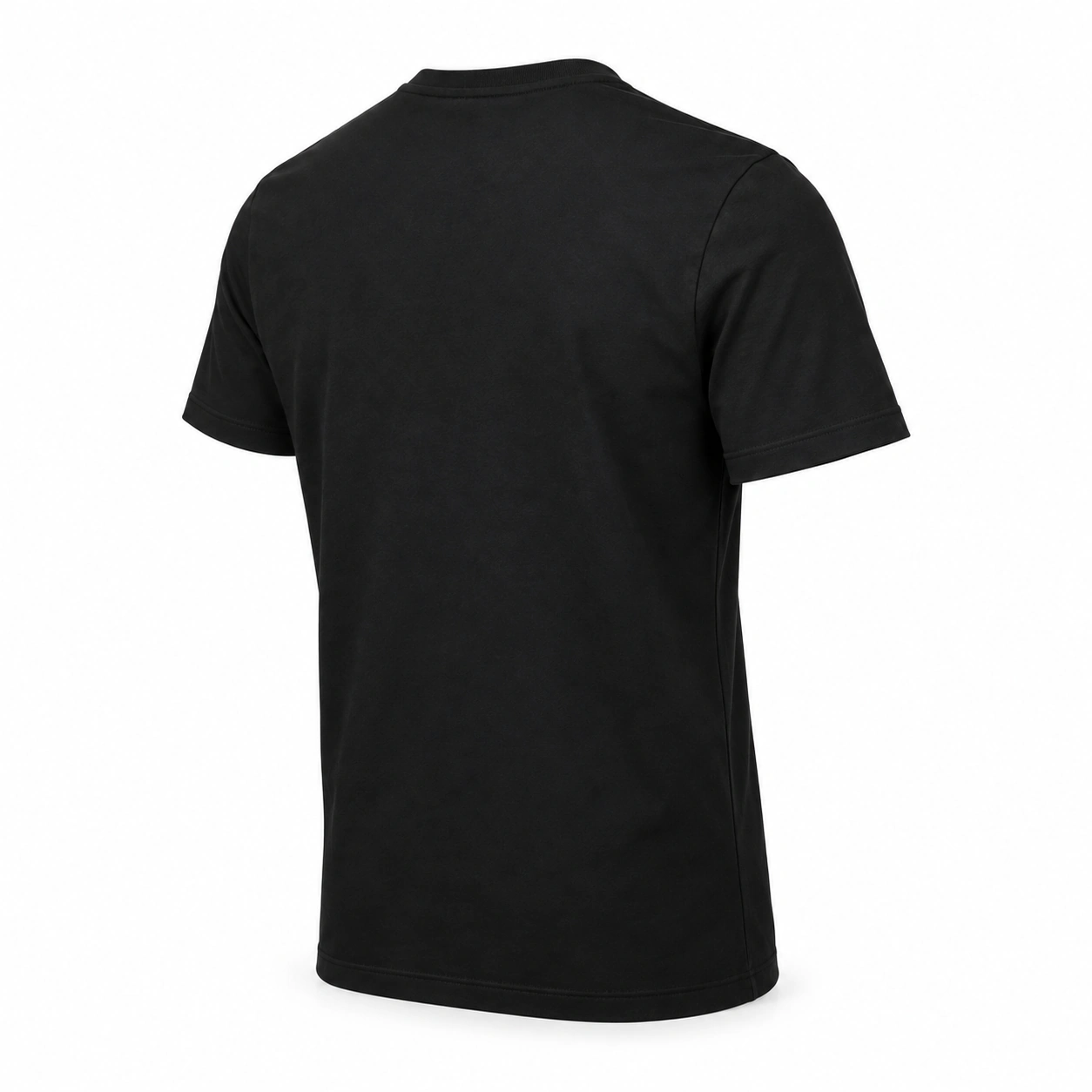 TOMMY HILFIGER TSHIRT — BLACK STRIPE — Back angle